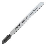 Trend Professionele Decoupeerzaagbladen, Set Van 5, 100Mm X 2.5Mm, Cv Down-Cut, Precisie Houtzagen, Universele T-Schacht, Jb/T101Br