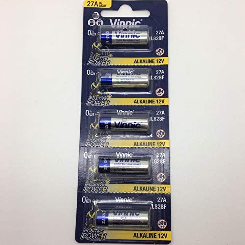 Vinnic 5 stuks A27 E27A MN27 L828 L828F 27A 12V alkaline hoogspanningsbatterijen