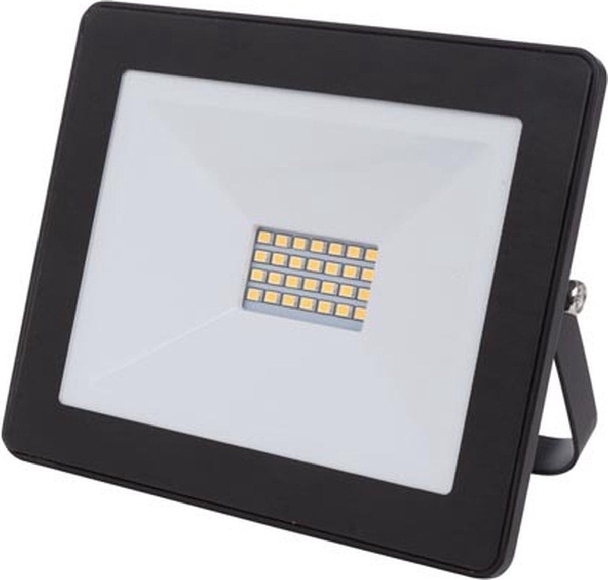 ABC-LED 20W LED schijnwerper - 1600 Lumen - IP65 - 4000K - Zwart