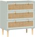 Homcom Ladekast - MDF - 80L x 40B x 87,5H cm - Groen