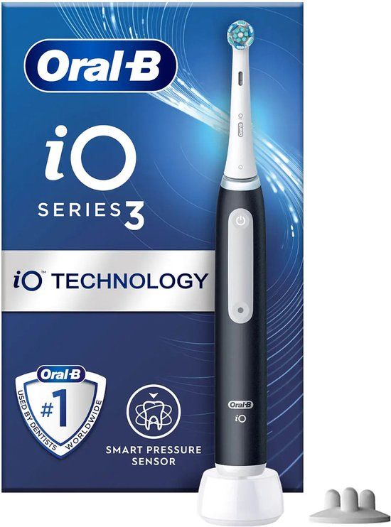 Oral-B iO 3 Elektrische Tandenborstel - Zwart/Wit