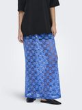 ONLY Rok blauw / wit