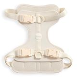 THE LICKER STORE HNS1003L Arlo grote verstelbare zachte gewatteerde anti-trek huisdierharnas met 3 gespen en 3 riemclips, Bailey