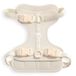 THE LICKER STORE HNS1003L Arlo grote verstelbare zachte gewatteerde anti-trek huisdierharnas met 3 gespen en 3 riemclips, Bailey