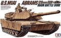 Tamiya Modelbouwpakket Militaire voertuigen - 35158 US MBT M1A1 Abrams w/Mine Plow and 2 Figures Plastic - 1:35 - Modelbouw