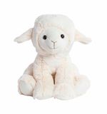 Mollis Knuffeldier, knuffellam, 30 cm, pluche dier, lam, kinderknuffeldier, zacht knuffeldier voor kinderen en baby's
