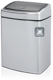 Brabantia Touch Bin Prullenbak - 10 liter - Rechthoekig - Zilver