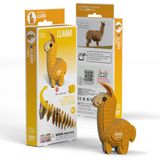 EUGY 3D Puzzel - Lama - Wilde Dieren - Duurzaam - Verzamel Ze Allemaal - 6 Jaar