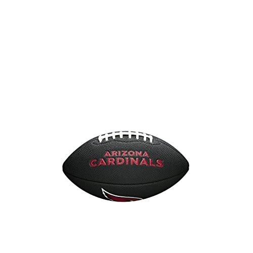 Wilson NFL Team Logo Mini Football, Black - Arizona Cardinals
