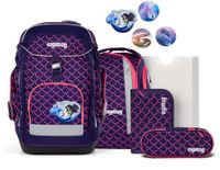 Ergobag schooltas Maxi 6-delig PerlentauchBär paars