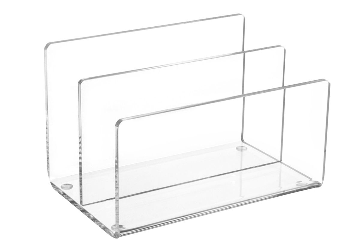 MAUL 1952005 - Acrylic Business Card Holder - Transparent