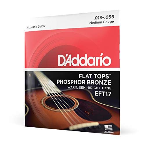 D'ADDARIO EFT17 fosforbronzen snarenset 0,033 cm - 0,127 cm (.013 - .056 inch)