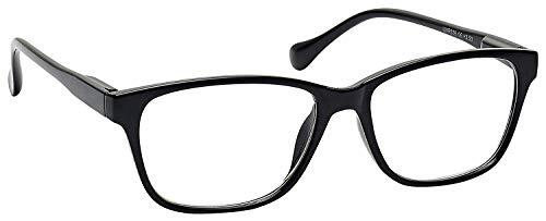 The Reading Glasses The Reading Glasses Leesbril, zwart, licht, leesbril, designer-stijl, voor mannen en vrouwen, R27-1 + 2,00