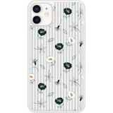 Apple Siliconen hoesje compatibel met iPhone 12 Garden Flowers