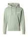 JACK & JONES Sweatshirt 'JJBeau' pastelgroen / wit