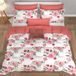 PETTI Artigiani Italiani - Winterdekbed voor dubbelzijdig bed, effen kleur en digitale bloemenprint 20.00, 100% hypoallergene microvezel, gemaakt in Italië
