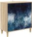 vidaXL Dressoir RAALTE Sonoma 69 x 33 x 75 cm Bewerkt hout