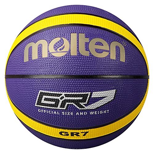 Molten Basketbal, paars/geel, 7