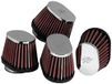 K&N RC-1824 Universeel Chroom Filter voor Auto en Motorfiets