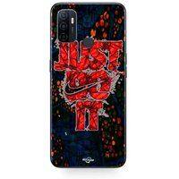 Nike Etui Oppo A32 Just Do It Rood Maniacase
