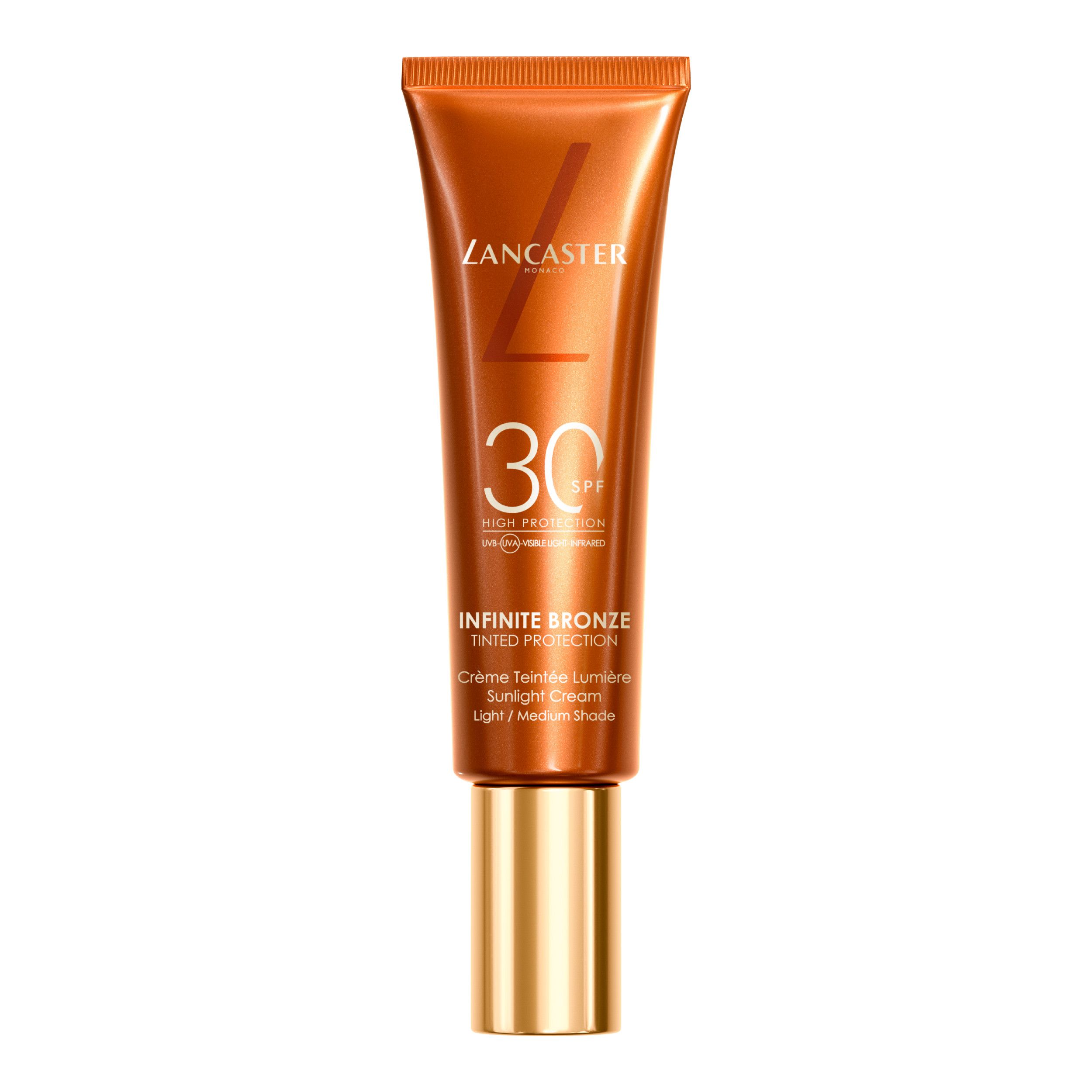 Lancaster Infinite Bronze Tinted Protection Sunlight Cream SPF30 50ml - Light/Medium