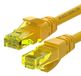 WP WPC-PAT-6AU002Y netwerkkabel Geel 0,2 m Cat6a U/UTP (UTP)