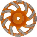 Spero Fijn epoxy diamant komslijpschijf | Ø125mm | epoxy, coating, lijm, beton | M14 | H=40mm | TBV SPHS1001B-PR - EPX125M40