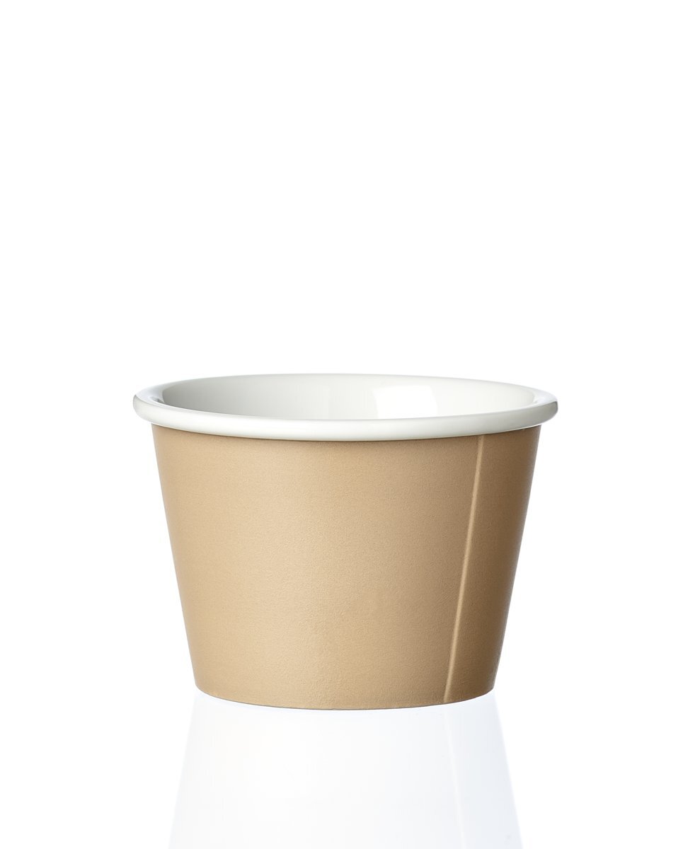 Viva Scandinavia Papercup Christina - Keramiek - 130 ml - Warm Sand