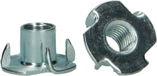 pgb-Europe PGB-FASTENERS Inslagmoer voor hout M10x25x13 Zn