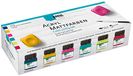 KREUL 75601 - Matte acrylverf in Color Living Set, 6 x 20 ml verf en penseel