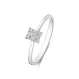 Isabel Bernard - De la Paix Maxime - IBD330042 - Dames - Ring - 14 karaat goud - Witgoud - Met diamant