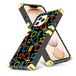 Voor iPhone 13 Pro Square Edge Phone Case Geometric Patterns Flexibele Premium Anti-kras Bescherming voor iPhone 13 Pro