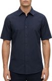 BOSS ORANGE Rash_2 Chemise Homme - Bleu foncé - Taille L