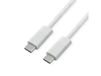 ROLINE 11.02.8340 USB4 Gen 3x2 Kabel USB C naar USB C 1 m Wit 40 Gbit/s 240 W