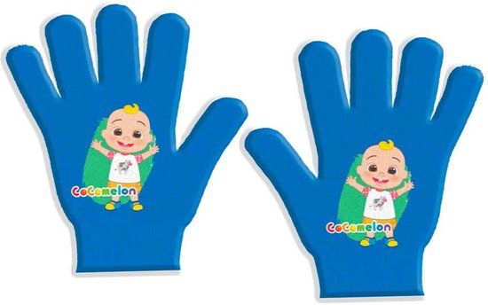 4KidsOnly Cocomelon Unisex Kinderen Modieuze Handschoenen Polyester Multi Colour