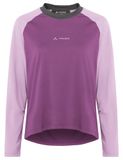 VAUDE Loamer LS Shirt, Fietsshirt, Dames, Lange mouw, Magenta, Maat 42