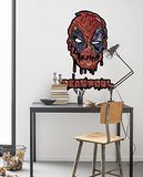 Komar Marvel muursticker Deadpool Meltpool - 50 x 70 cm