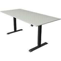 Kerkmann Zit-sta-bureau Move 1 Antraciet; Lichtgrijs