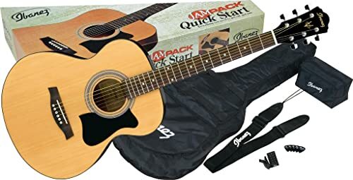 Ibanez VC50NJP-NT Akoestische Jam Pack (incl. tas/riem/tuner/picks in displaykarton) natuur hoogglans