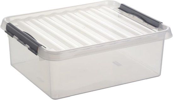 Sunware Q-line Opbergbox - 25L - Grijs