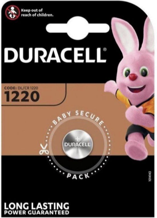 Duracell Electronics CR1220 Lithium Batterij - 1 stuk