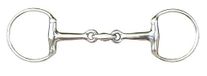 HKM 16 mm Dubbel gebroken bit RVS 55 mm/115 mm