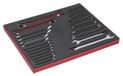 Bahco Foaminlay Fit&Go 3/3 avec clés plates et clés à cliquet - 28 pièces - FF1A3005