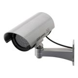 Otio - Dummy Beveiligingscamera met Afschrik-LED - Wit