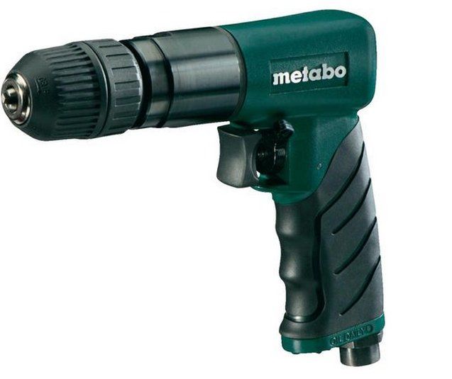 Metabo DB 10 Persluchtboormachine - Snelspan - 3-10mm - Zwart/Groen