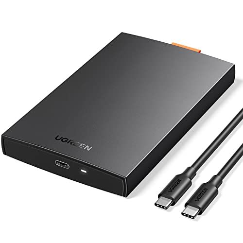 UGREEN 2,5 inch harde schijf behuizing, USB C 3.1 6Gbps externe HDD-hoes