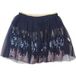 White Stuff Olivia Ombre Sequin Skirt Navy Multi Taille: 7-8