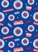 Danilo Promotions Ltd Glasgow Rangers FC Cadeaupapier, meerkleurig, 2 vellen met 2 etiketten, 70 cm x 50 cm