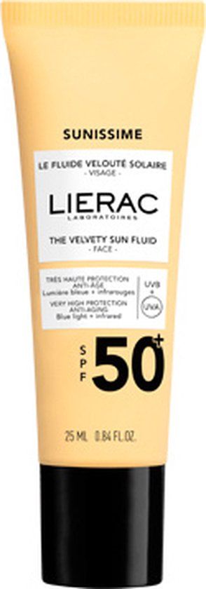 Lierac Sunissime Fluide SPF50 40ml - Zonnebrandcrème voor het lichaam - 40 ml