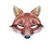Bristol Novelty PM169 Vos Masker EVA, Mannen, Vrouwen, Multi-Colour, One Size